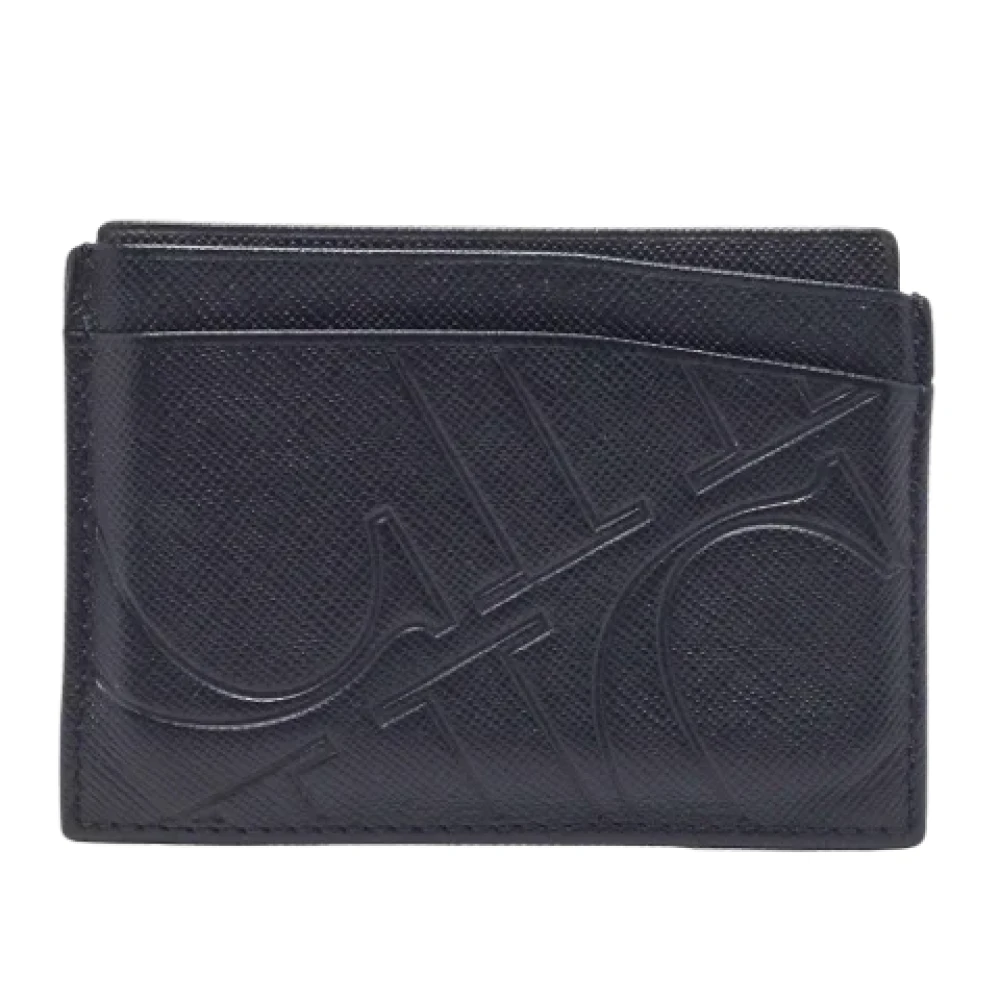 Carolina Herrera Pre-owned Leather wallets Blue Dames