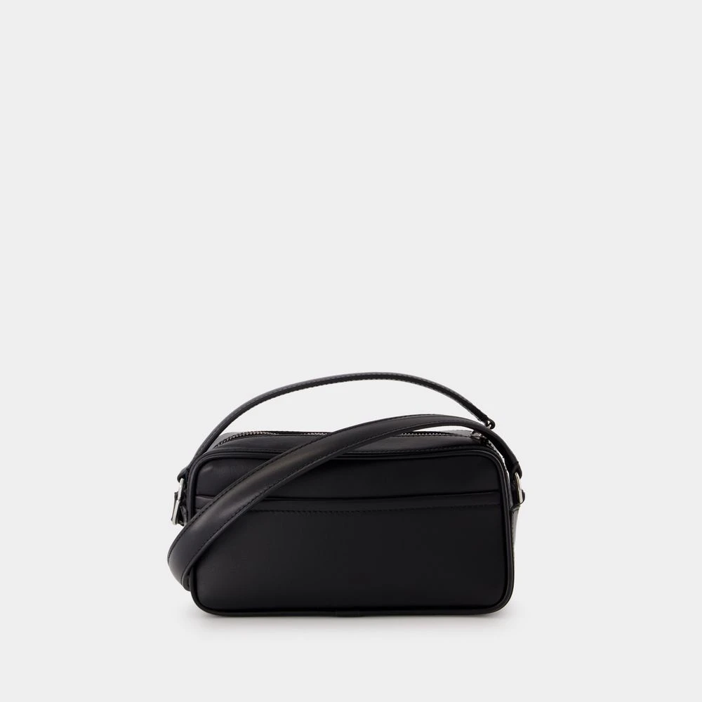 Jacquemus Zwarte leren crossbodytas Black Heren