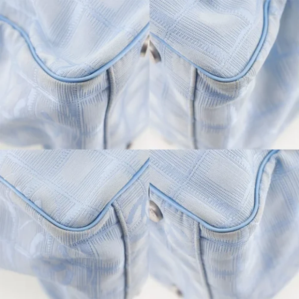 Chanel Vintage Pre-owned Fabric chanel-bags Blue Dames