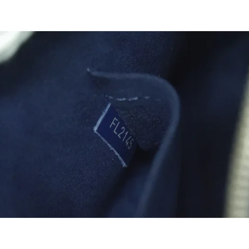 Louis Vuitton Vintage Pre-owned Leather handbags Blue Dames