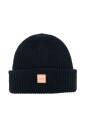 donkerblauwe-geribbelde-beanie-muts