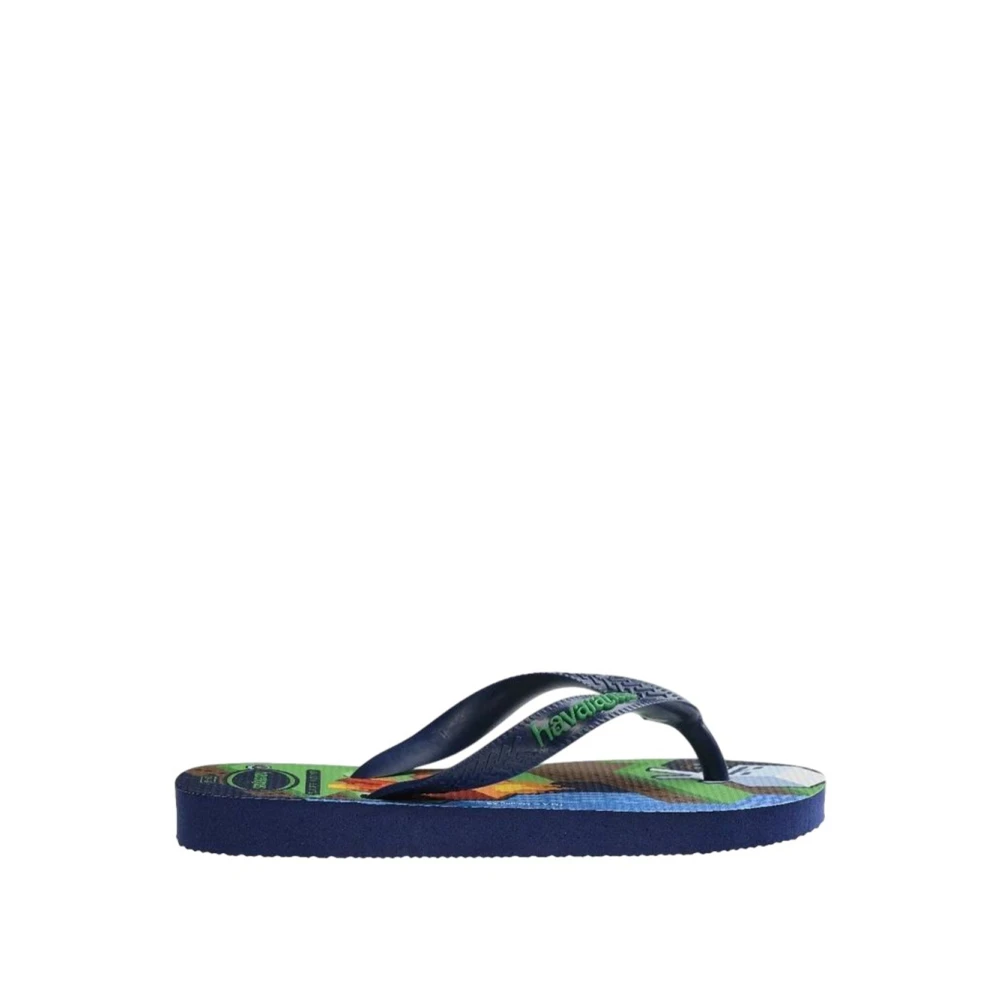 Havaianas Men's Minecraft Print Flip Flops