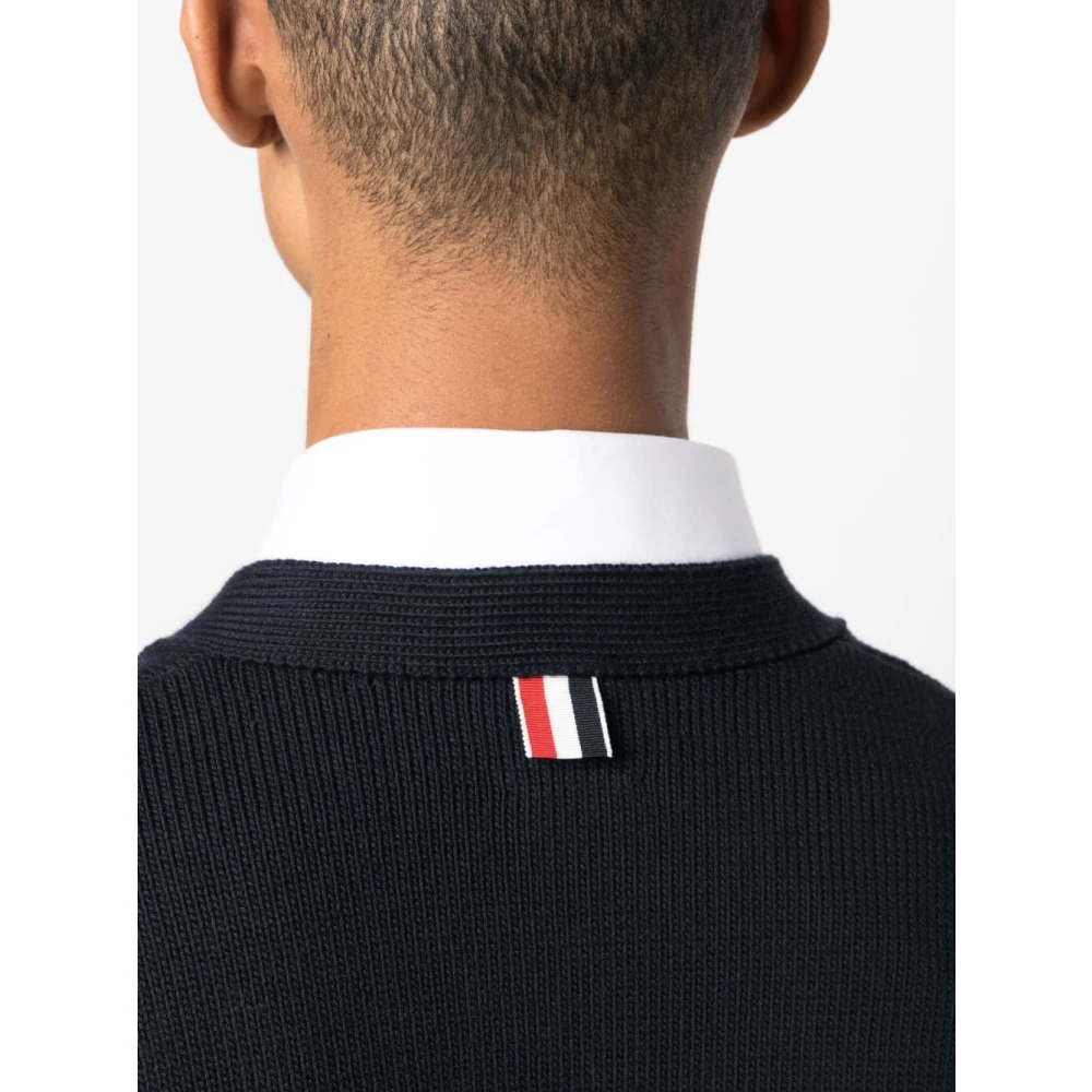 Thom Browne Cardigans Blue Heren