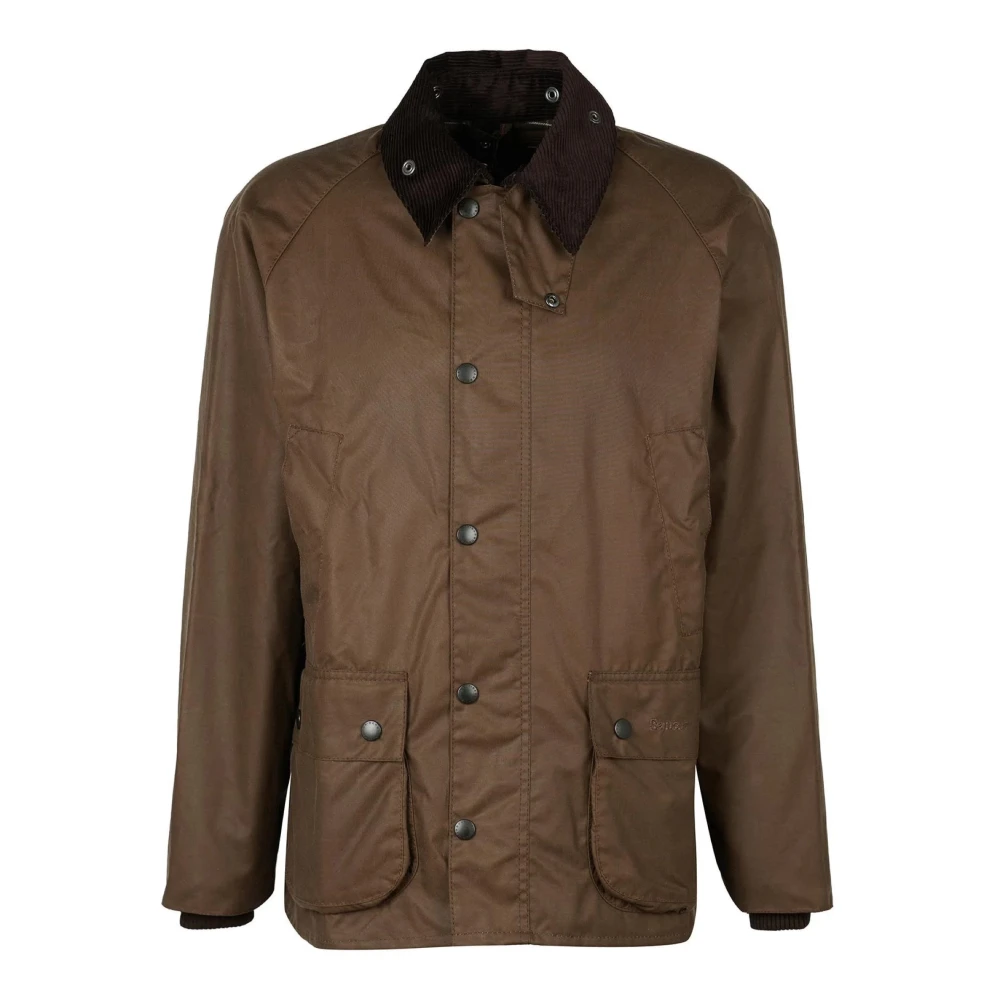Barbour Wax Bark Jacket Brown Heren