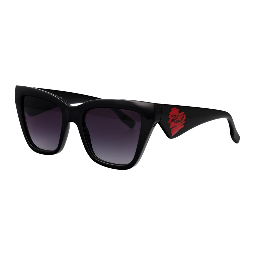 Karl Lagerfeld Black Sunglasses, Female, 57 Mm, Kl6184s Sunglasses
