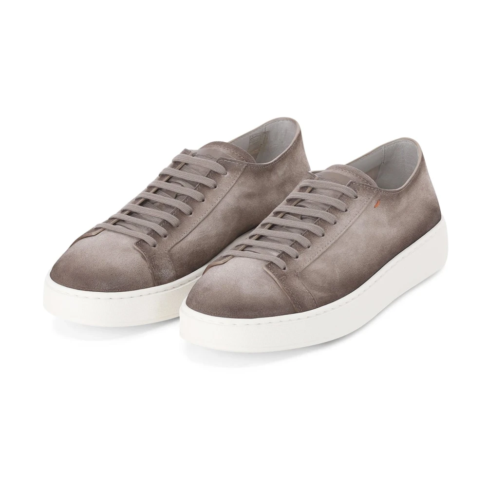 Santoni Sneakers Heren Schoenen Beige