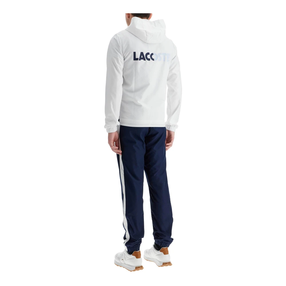Lacoste Sportieve Hoodie Tracksuit met Ruitpatroon Multicolor Heren