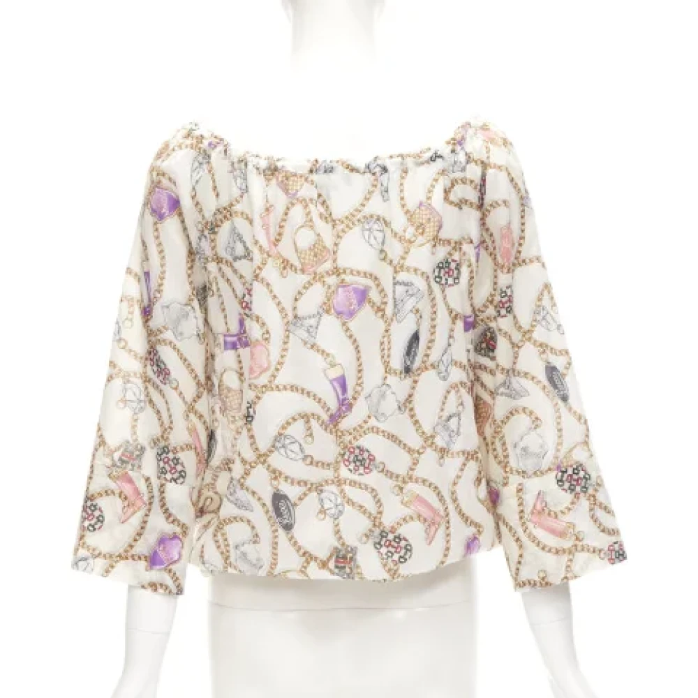 Gucci Vintage Pre-owned Fabric tops Multicolor Dames