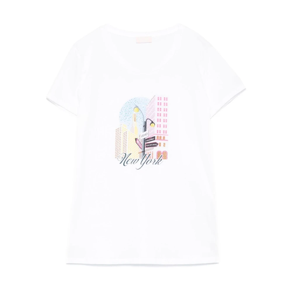 Liu Jo - Tops > T-Shirts - White - Liu Jo - Modalova