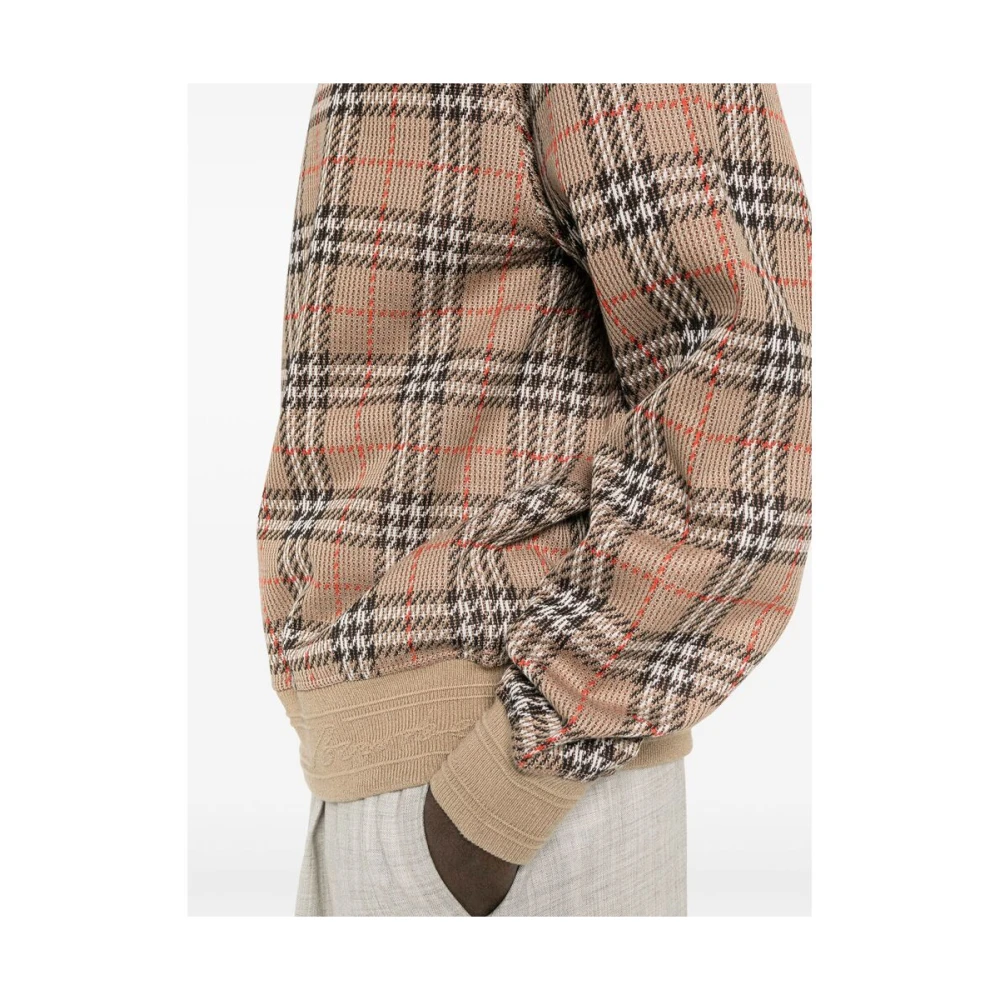 Burberry Stijlvolle Sweater voor Mannen Brown Heren