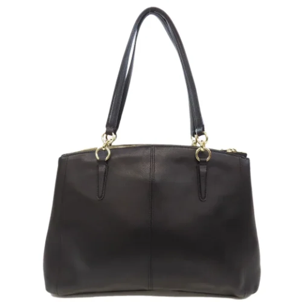 Coach Pre-owned Plastic shoulder-bags Black Dames