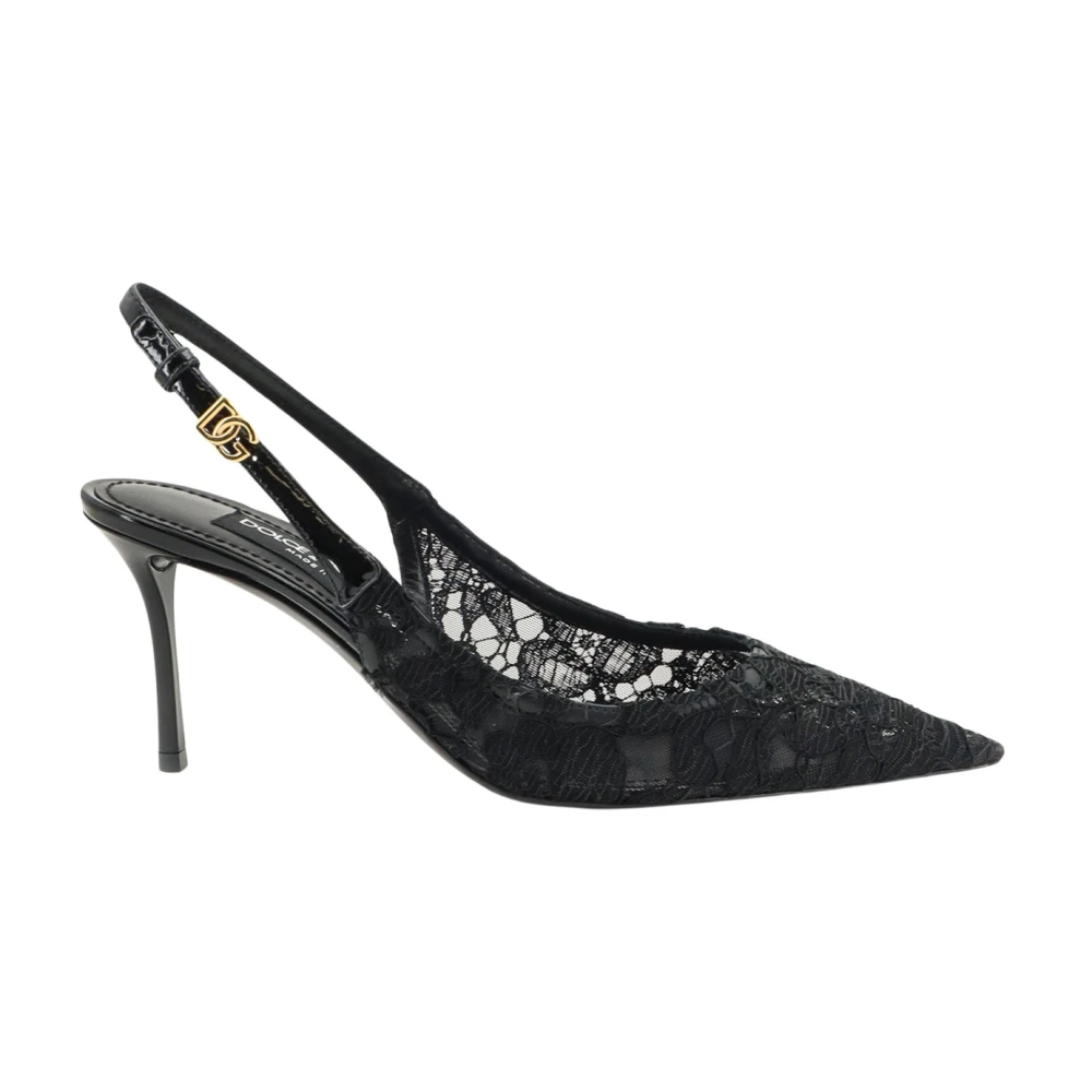 Dolce & Gabbana With Heel Black - Female - Pumps - Black - 5 1/2 Uk - Shoes