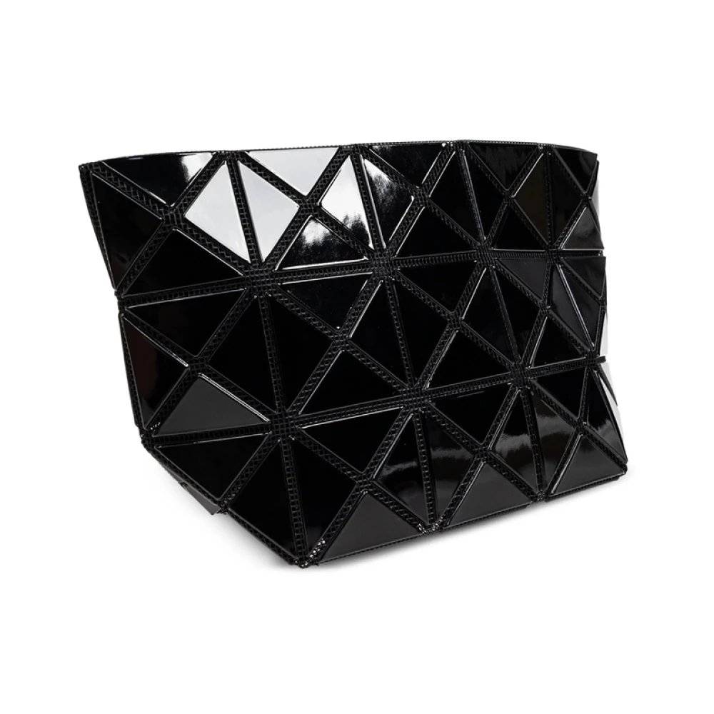 Issey Miyake Geometrisch Paneel Zwart Tas Black Dames