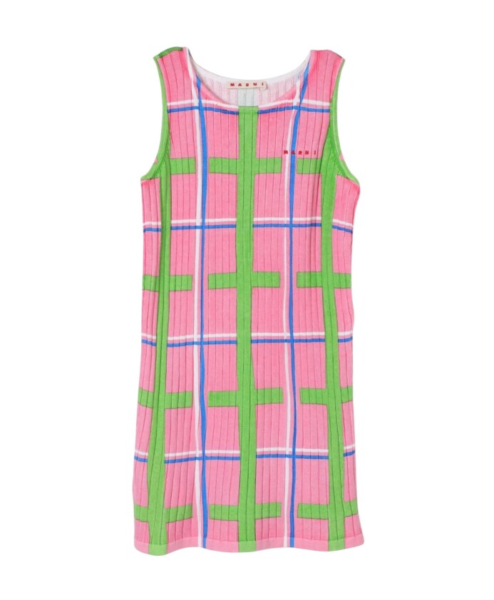robe-mini-a-motif-geometrique