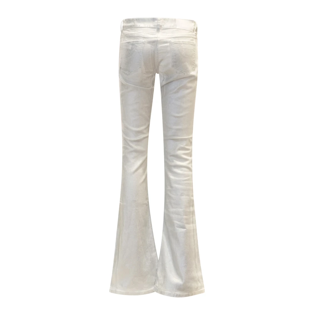 P.a.r.o.s.h. Multicolor Katoen Ciliegio Jeans White Dames