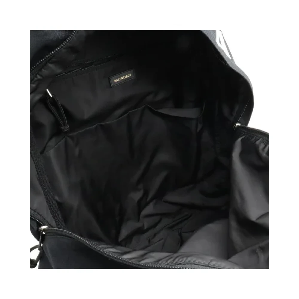 Balenciaga Vintage Pre-owned Fabric backpacks Black Dames