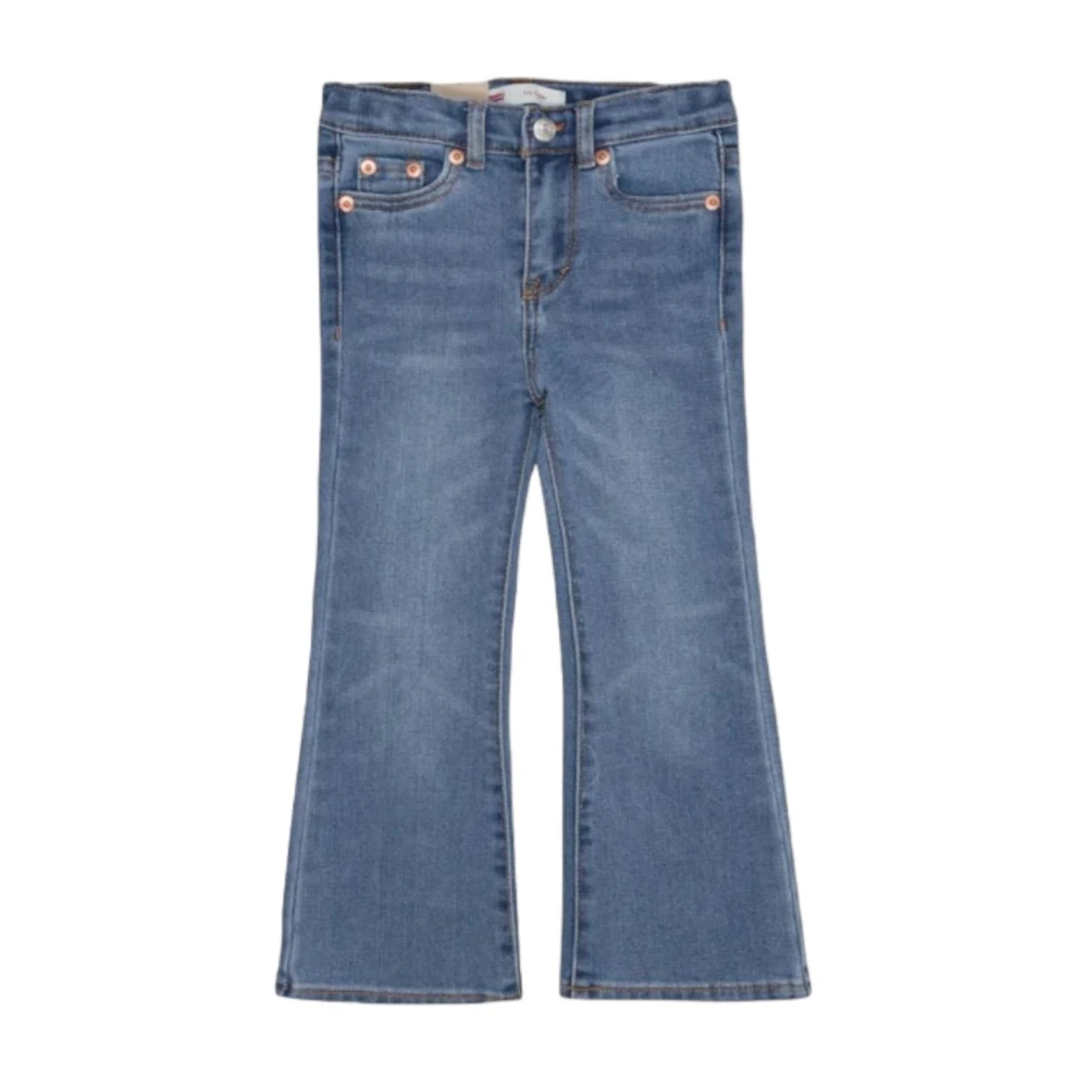 Levi's Girls Blue Flare Clean Trousers - Jeans - 4 Y - Kids