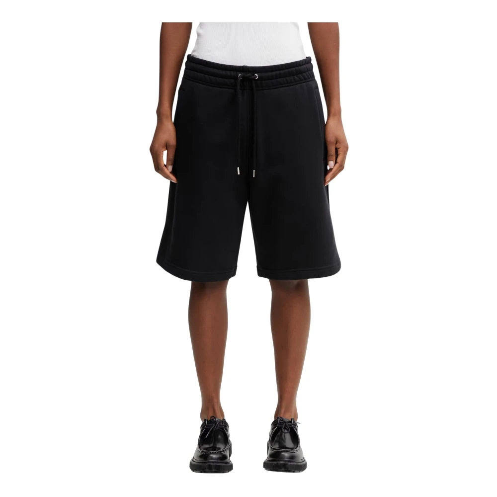 Maison Kitsuné Donna Nero - Sweat Shorts - Shorts - L