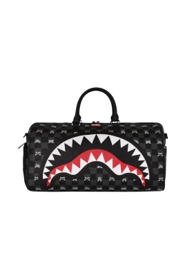 Peeking Character Check Duffle
