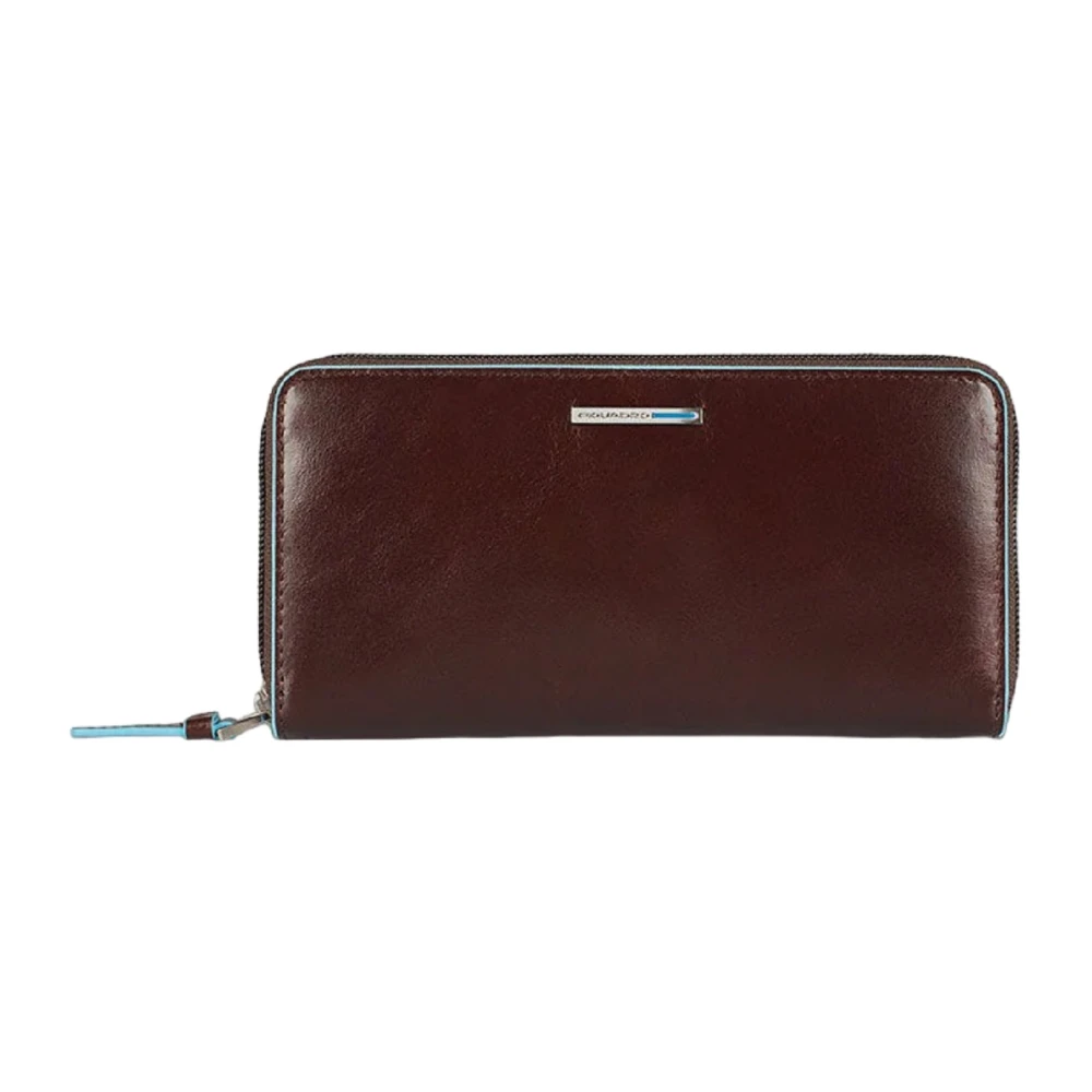 Piquadro Women's Brown Wallet With Three Gussets