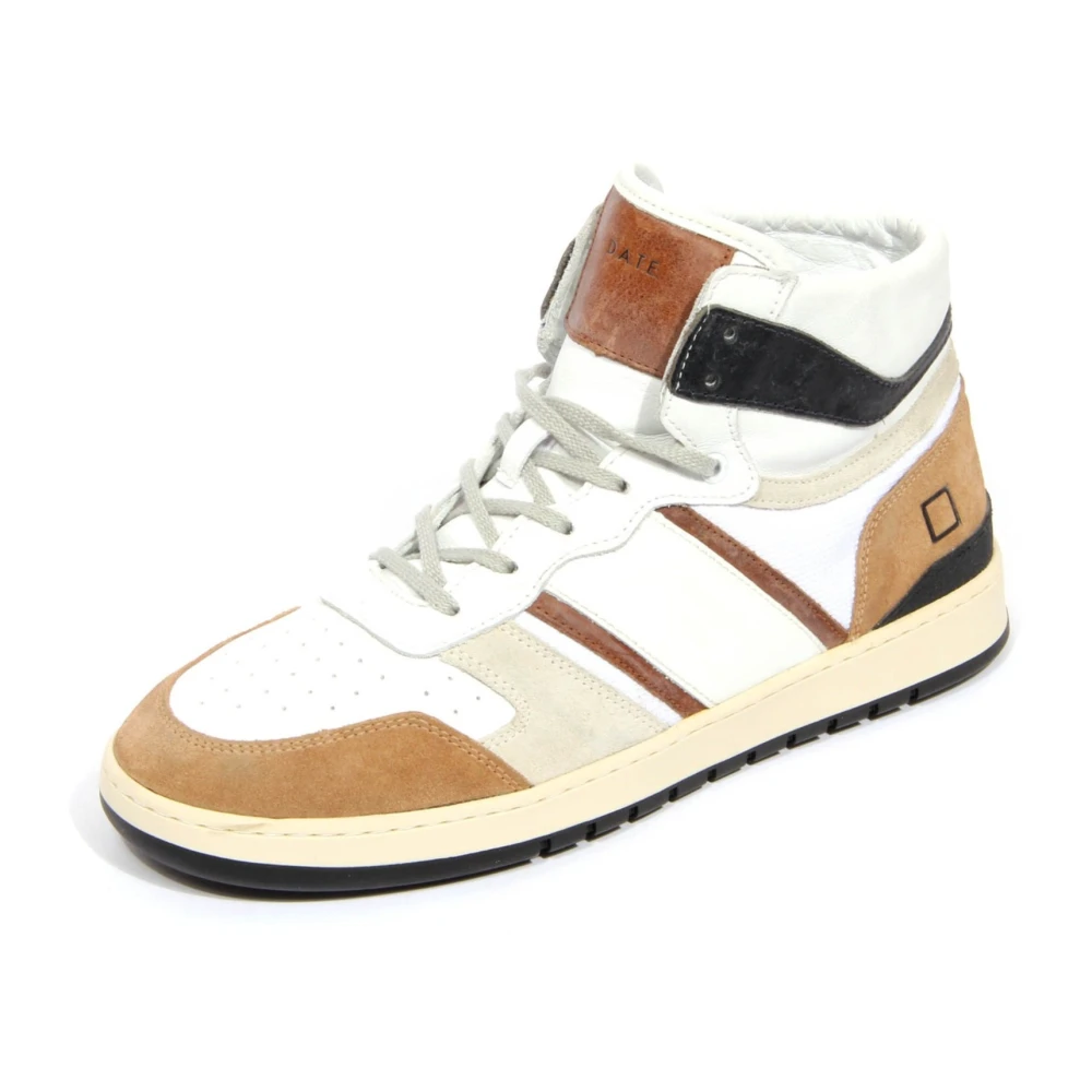 D.a.t.e. Sport High Horsy Leren Schoenen Heren Schoenen Veelkleurig Multicolor