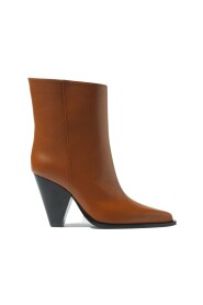 Emily Buty - Ręcznie Robione Włoskie Skórzane Buty z Zamkiem Błyskawicznym