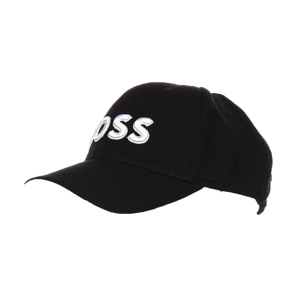 Hugo Unisex Black Hats & Caps, One Size, White Cotton Cap Stylish Model