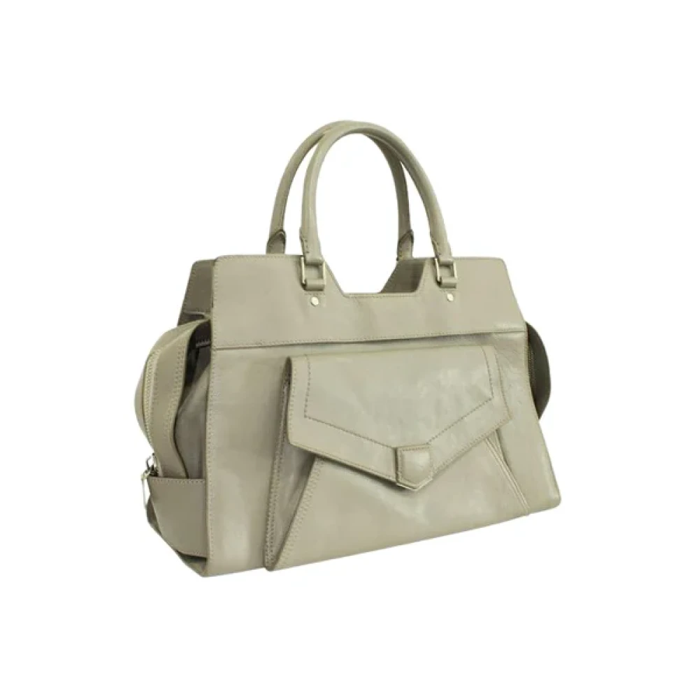 Proenza Schouler Pre-owned Leather totes Gray Dames