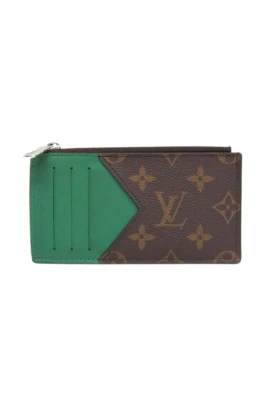 Pre-owned Coin Card Holder M82913