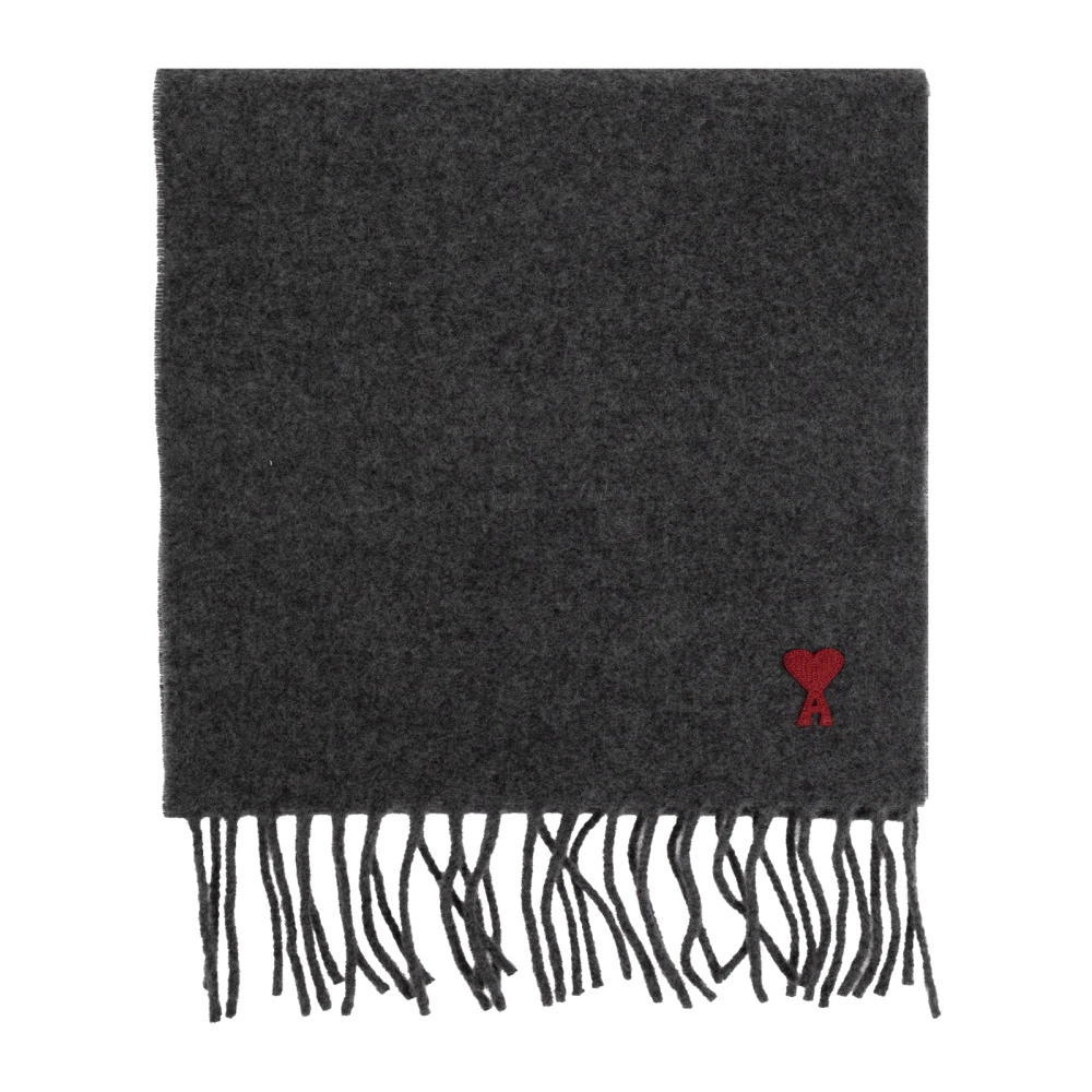 Ami Paris Unisex Grigio Accessori, Taglia Unica, New,