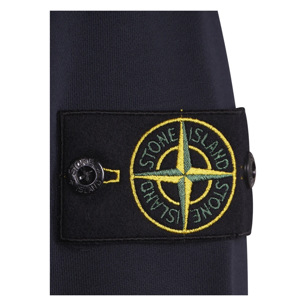 Stone Island Blauwe Sweaters voor Mannen Blue Heren