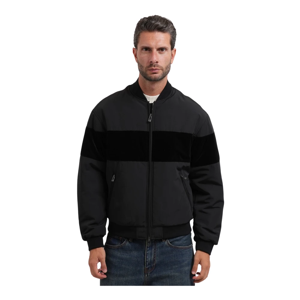 Armani Exchange Uomo Nero Giacche, L, New,