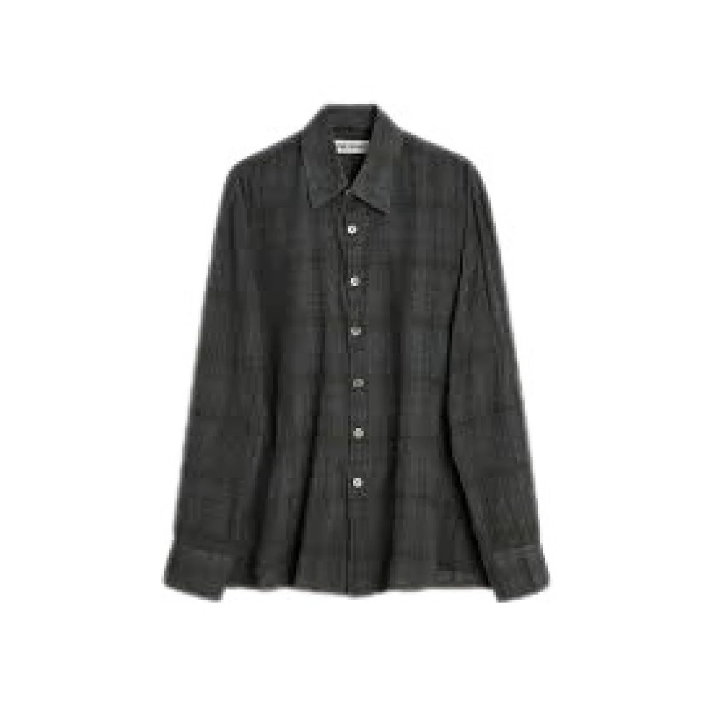 Our Legacy Casual Katoenen Overhemd voor Mannen Gray Heren