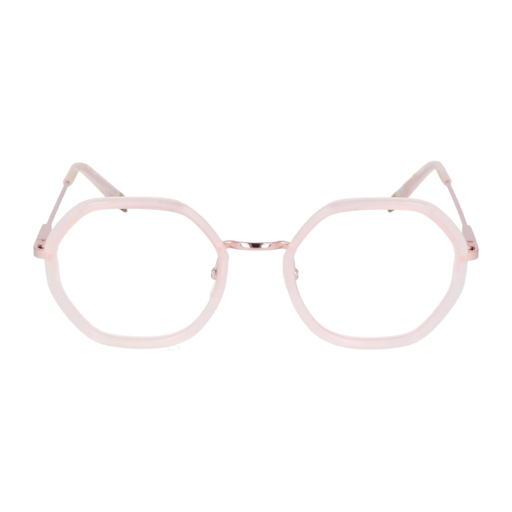 Etnia Barcelona Kleurrijke onregelmatige montuurbrillen Pink Dames
