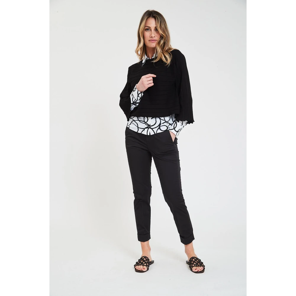Alpha Studio Barca Shirt Black Dames