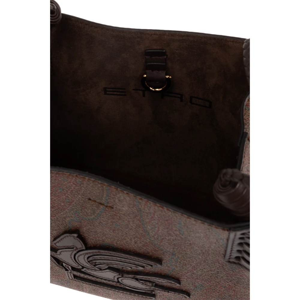 ETRO Schoudertas Libra Mini Brown Dames