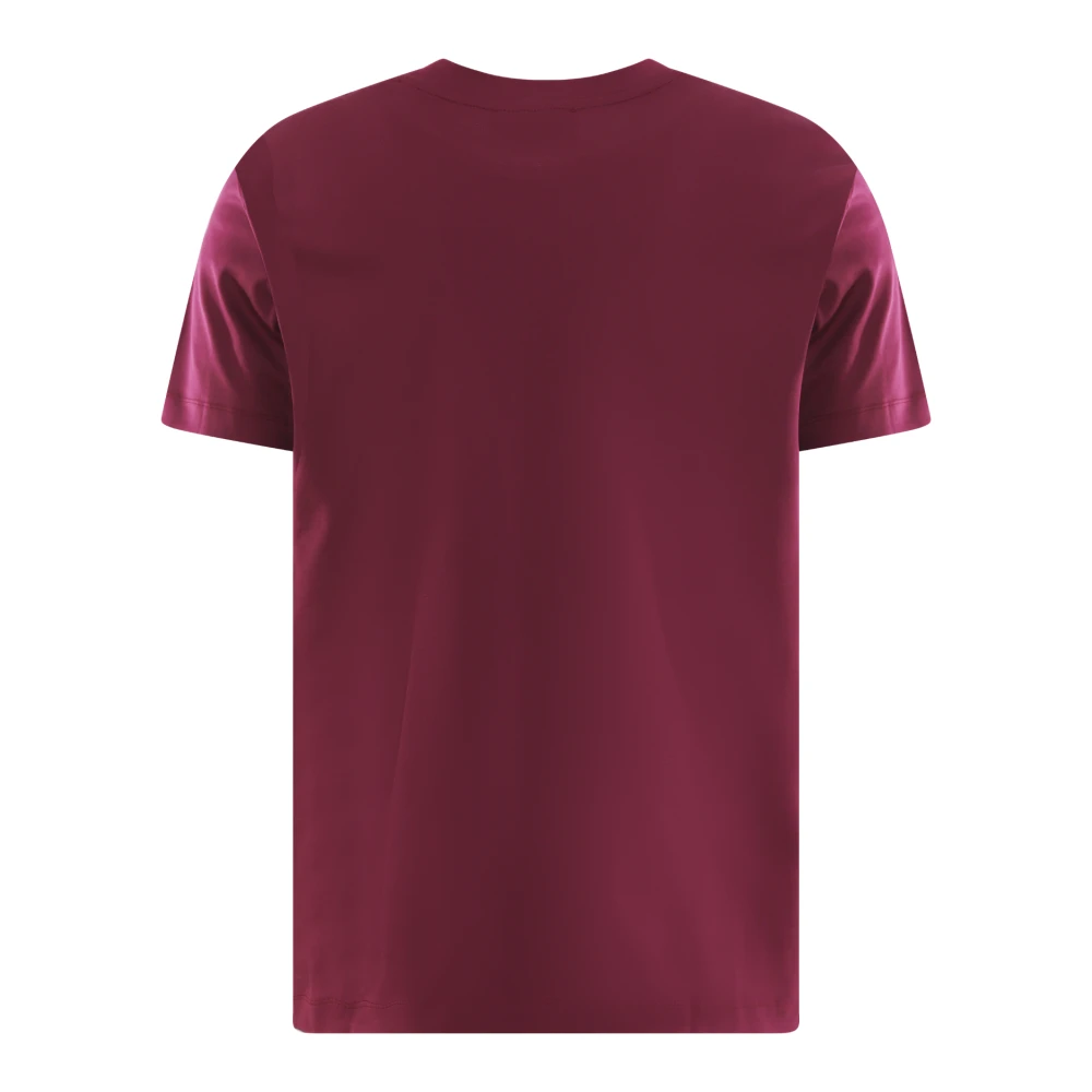 Valenza Interlock Supima T-Shirt Red Heren