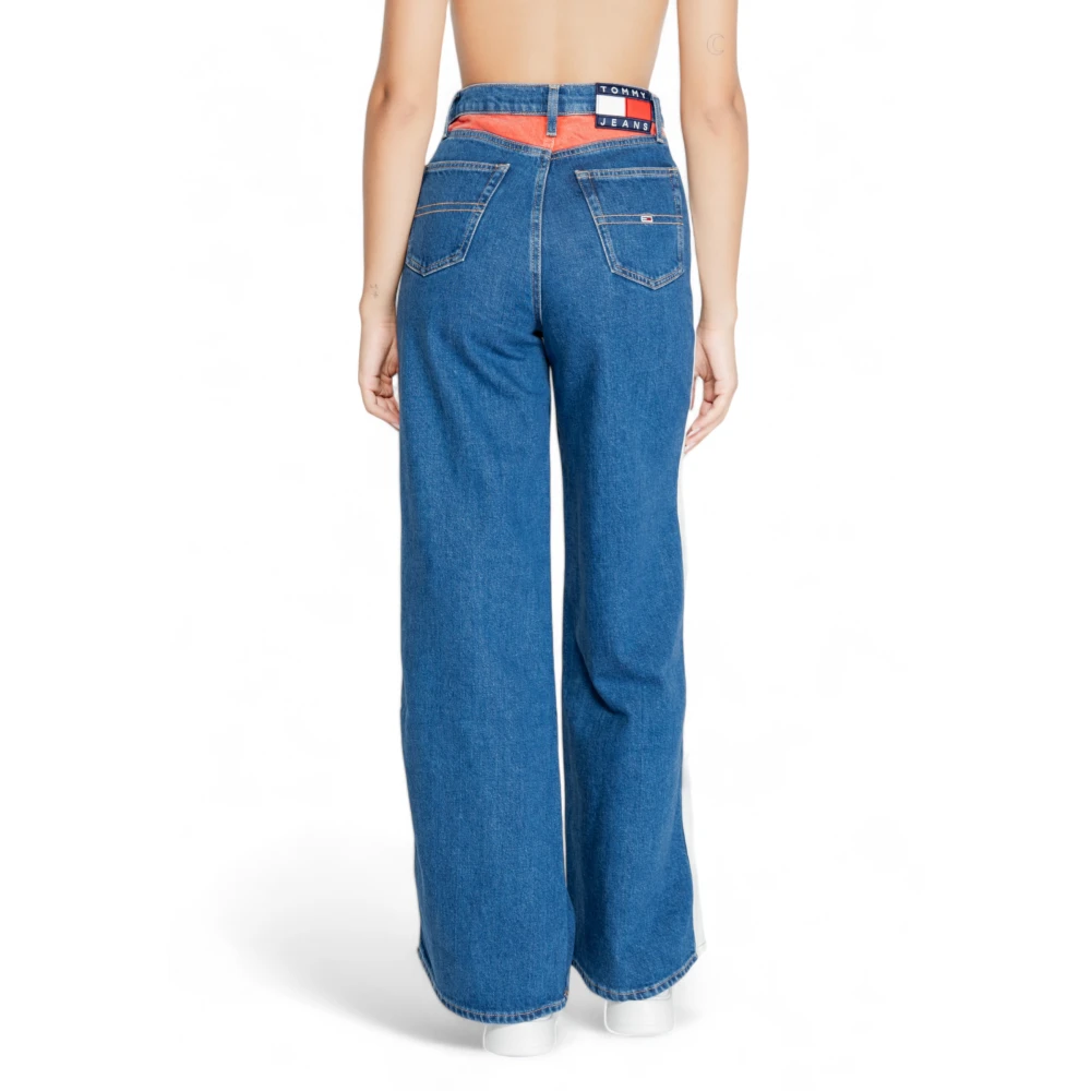 Tommy Jeans Wijde Pijp Jeans Blue Dames