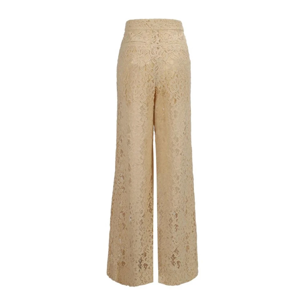 Zimmermann Kanten Wijde Broek Beige Dames