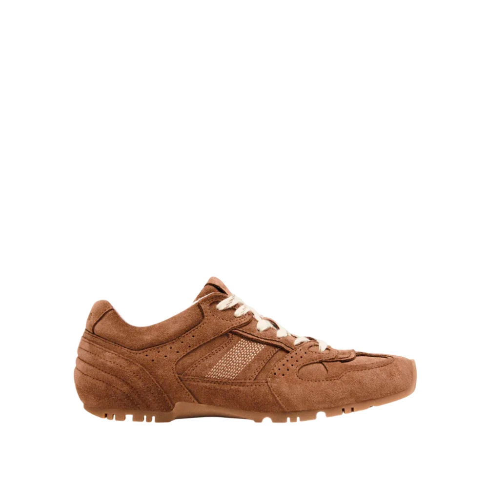 Alohas Tb.56 Suede Sneakers Dames Schoenen Bruin