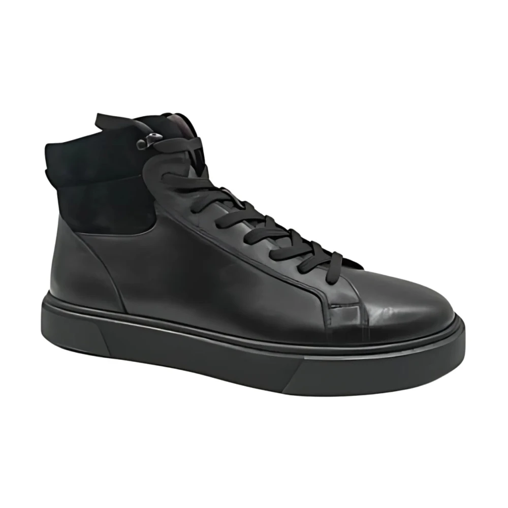 La Conte Enkellaarsjes Heren Schoenen Zwart