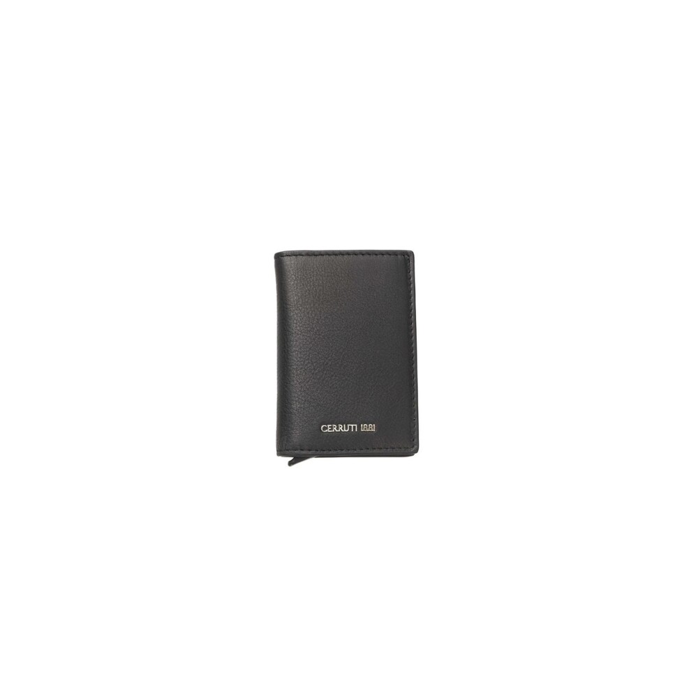 Logo Calf Leather Wallet Cerruti 1881 Wallets Cardholders