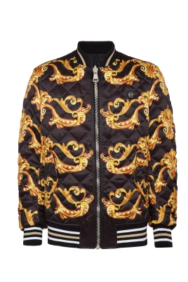 Reversibel Barock Silk Bomberjacka