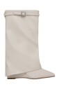 white-shock-boot