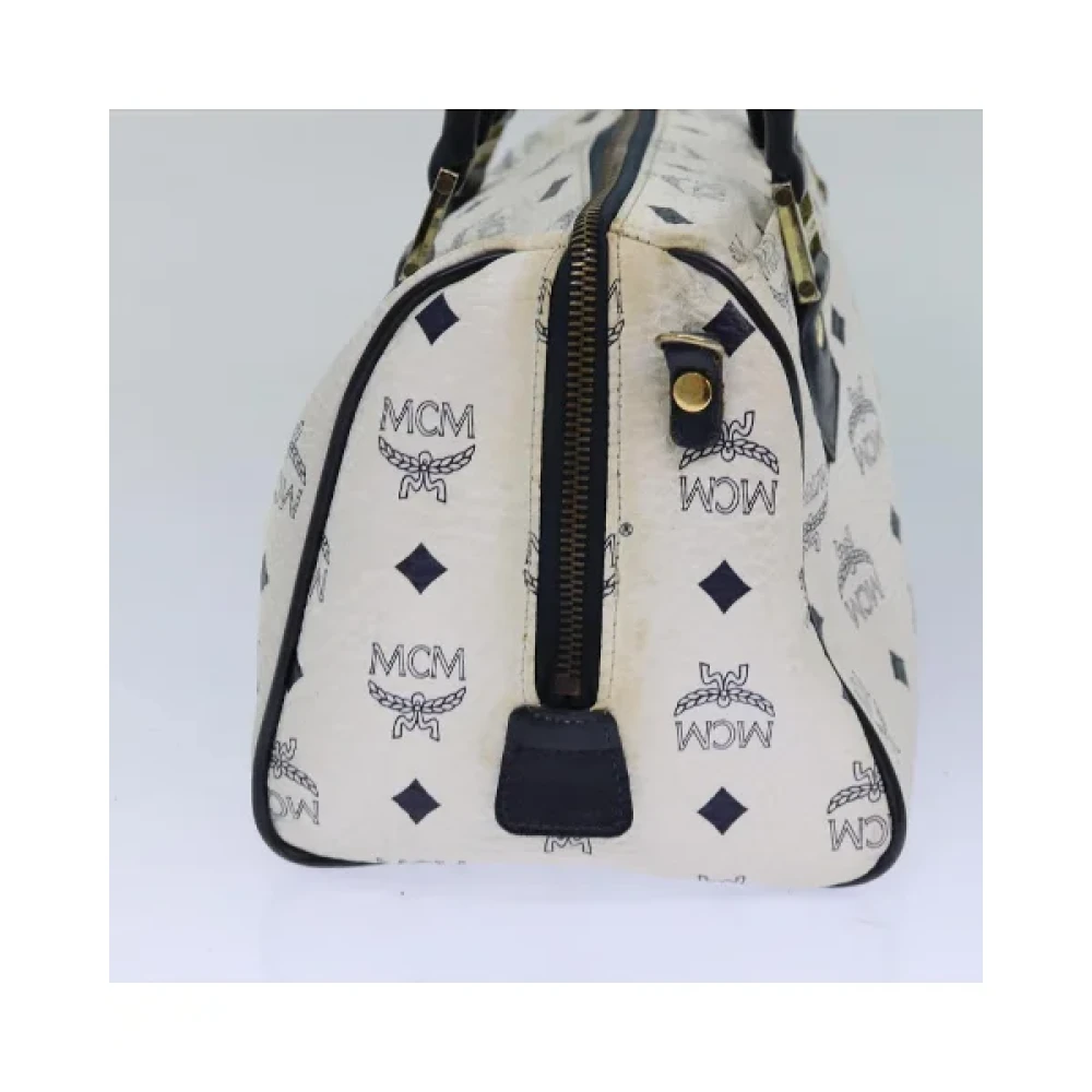 MCM Pre-owned Fabric handbags White Dames
