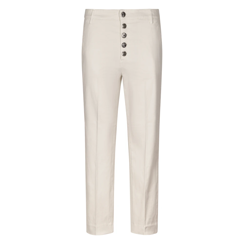Dondup Beige Snygga Byxor För Män