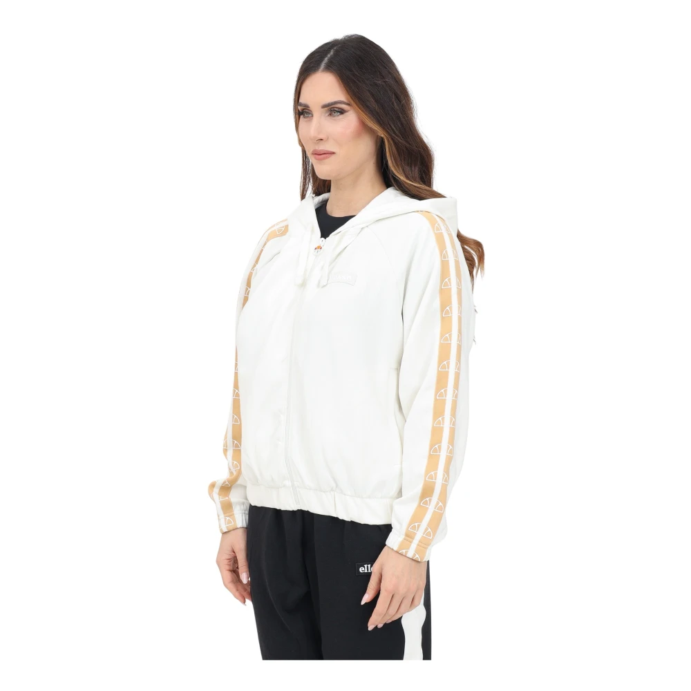 Ellesse Sportieve Rits Hoodie Room Beige Dames