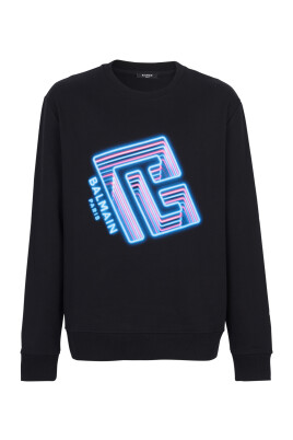 sweat-shirt-imprime-logo-neon