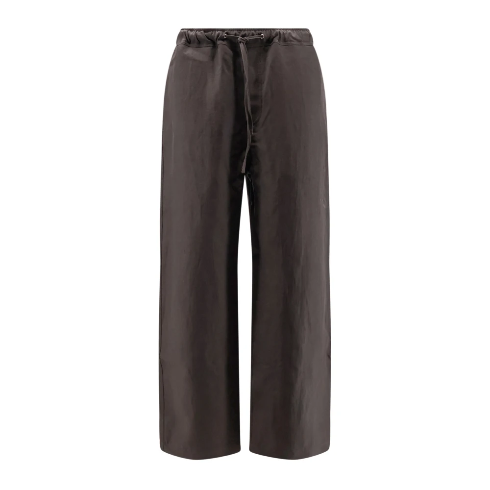 Studio Nicholson Men's Gray Wide Trousers, M, Sonny Pant