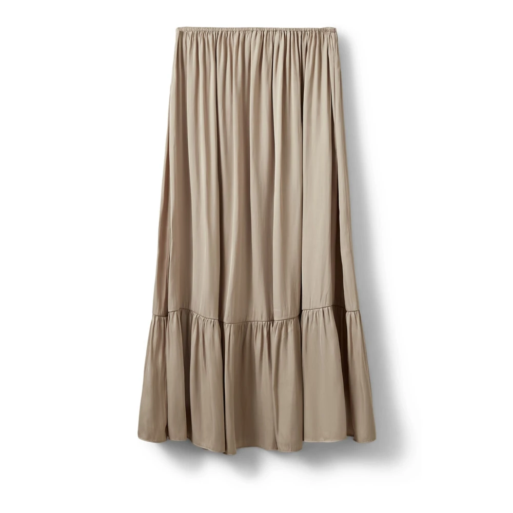 Sofie Schnoor Beige Maxi Skirt - Female - Maxi Skirts - Xs - Skirts